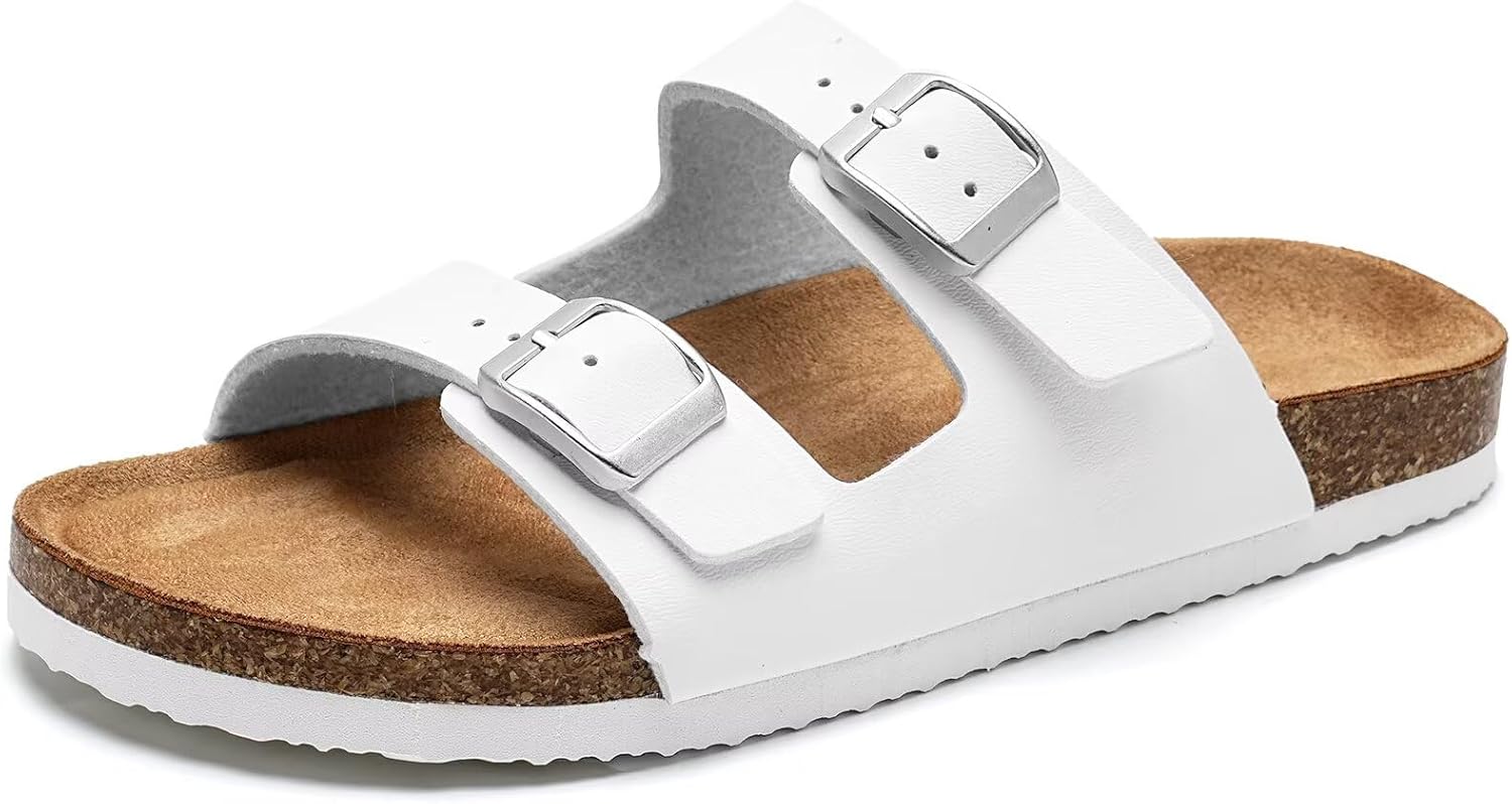 Детские сандалии Torotto для мальчиков и девочек, шлепанцы на лето, противоскользящие, с пробковой подошвой и блестками, с регулируемыми ремешками для дома и улицы, белый
Детские сандалии Torotto для мальчиков и девочек, шлепанцы на лето, противоскользящие, с пробковой подошвой и блестками, с регулируемыми ремешками для дома и улицы, белый