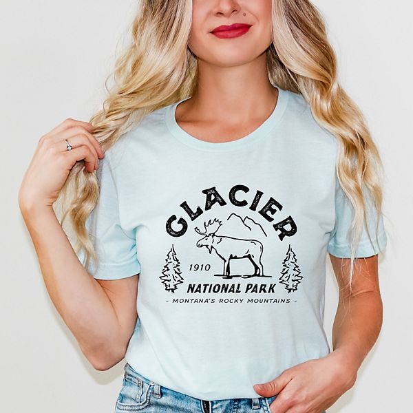 Винтажная футболка с коротким рукавом Glacier National Park Simply Sage Market, Ice Blue
Винтажная футболка с коротким рукавом Glacier National Park Simply Sage Market, Ice Blue