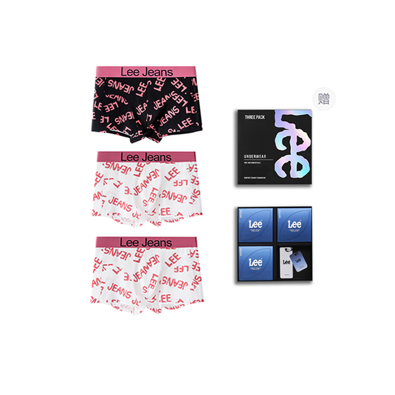 Lee Подарочный набор мужского белья 3 пары
Lee Подарочный набор мужского белья 3 пары