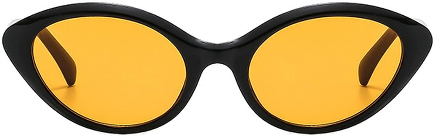 Солнцезащитные очки «кошачий глаз» для женщин, коричневые солнцезащитные очки для мужчин, модные винтажные овальные очки с защитой от УФ-излучения UV400 mincl, Black Yellow
Солнцезащитные очки «кошачий глаз» для женщин, коричневые солнцезащитные очки для мужчин, модные винтажные овальные очки с защитой от УФ-излучения UV400 mincl, Black Yellow