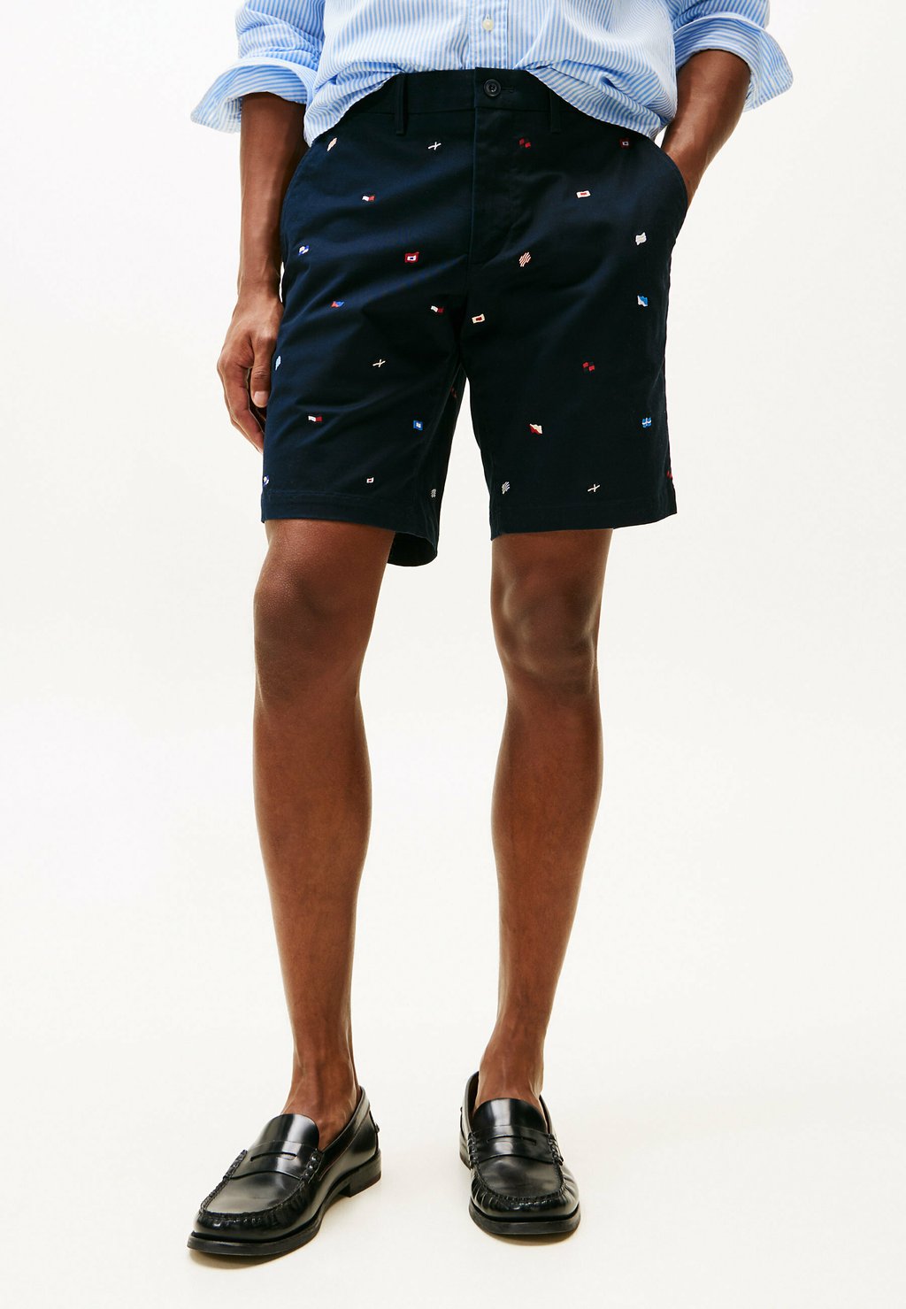 Шорты Tommy Hilfiger, синий 
Шорты Tommy Hilfiger, синий