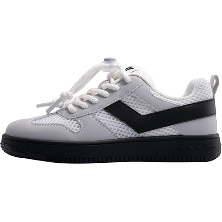 Низкие противоскользящие износостойкие детские кроссовки для скейтбординга Pony, серый/белый/черный
Низкие противоскользящие износостойкие детские кроссовки для скейтбординга Pony, серый/белый/черный