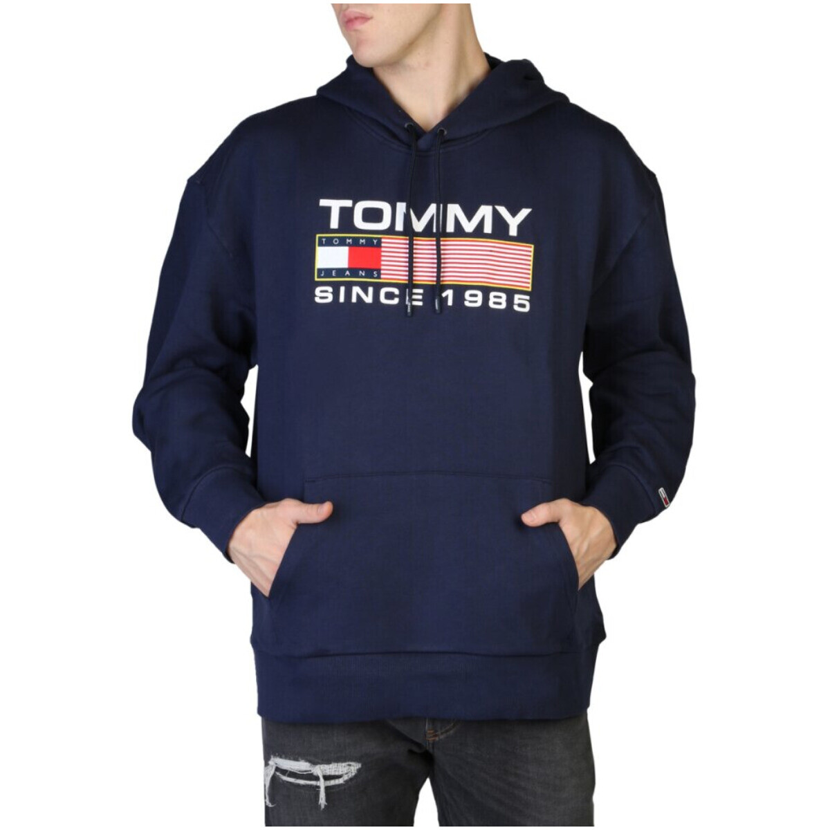 Толстовка мужская Tommy Jeans с большим логотипом, синий
Толстовка мужская Tommy Jeans с большим логотипом, синий