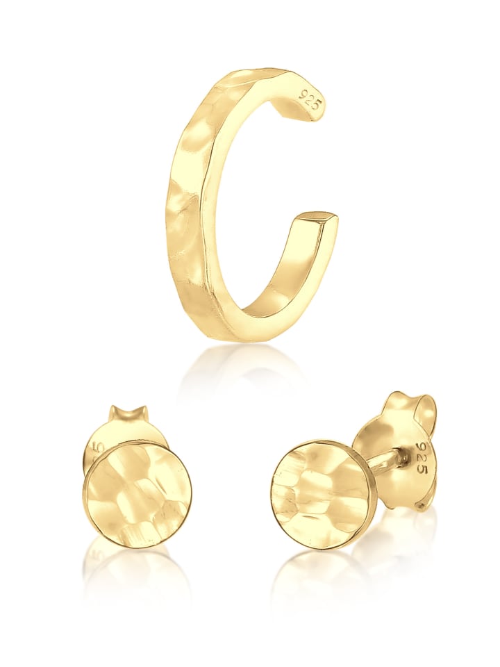 Elli Серьги из серебра 925 пробы с золотым покрытием
Elli Серьги из серебра 925 пробы с золотым покрытием