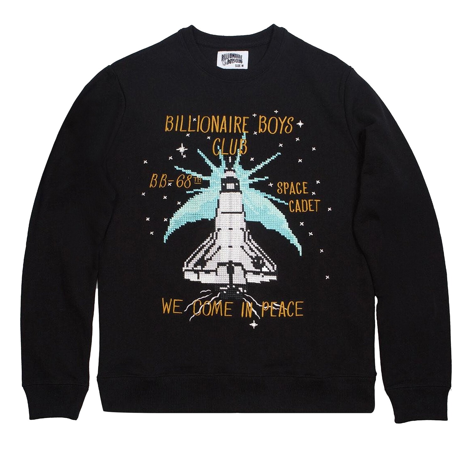 Клуб мальчиков-миллиардеров BB Shuttle Crewneck, черный
Клуб мальчиков-миллиардеров BB Shuttle Crewneck, черный