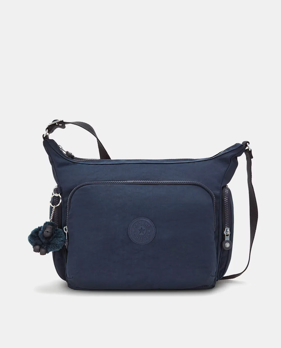 Средняя сумка на плечо с регулируемой ручкой Kipling, тёмно-синий 
Средняя сумка на плечо с регулируемой ручкой Kipling, тёмно-синий