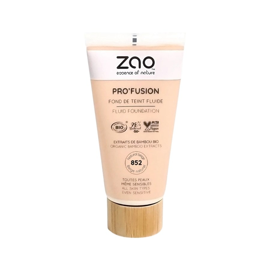 Тональная основа Zao Pro'fusion Fluid Foundation, 852 Natural Beige / 30 ml
Тональная основа Zao Pro'fusion Fluid Foundation, 852 Natural Beige / 30 ml