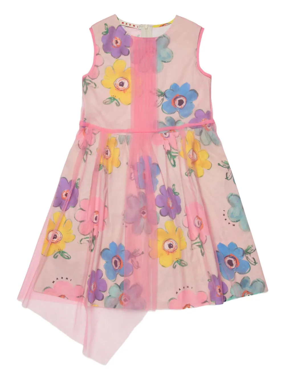 Платье миди с цветочным узором Marni Kids, розовый
Платье миди с цветочным узором Marni Kids, розовый