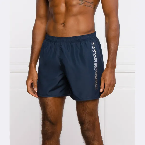 Купальные шорты стандартного кроя Ea7, синий
Купальные шорты стандартного кроя Ea7, синий