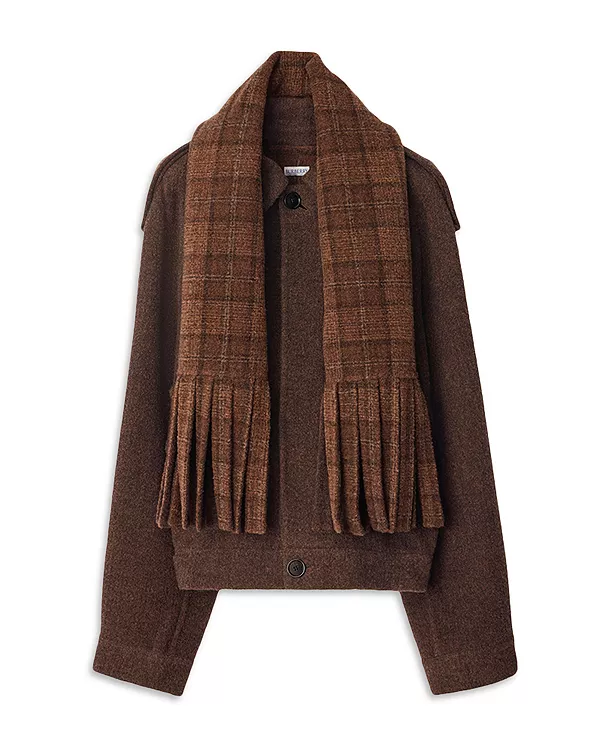 Съемная куртка-шарф Burberry, коричневый
Съемная куртка-шарф Burberry, коричневый