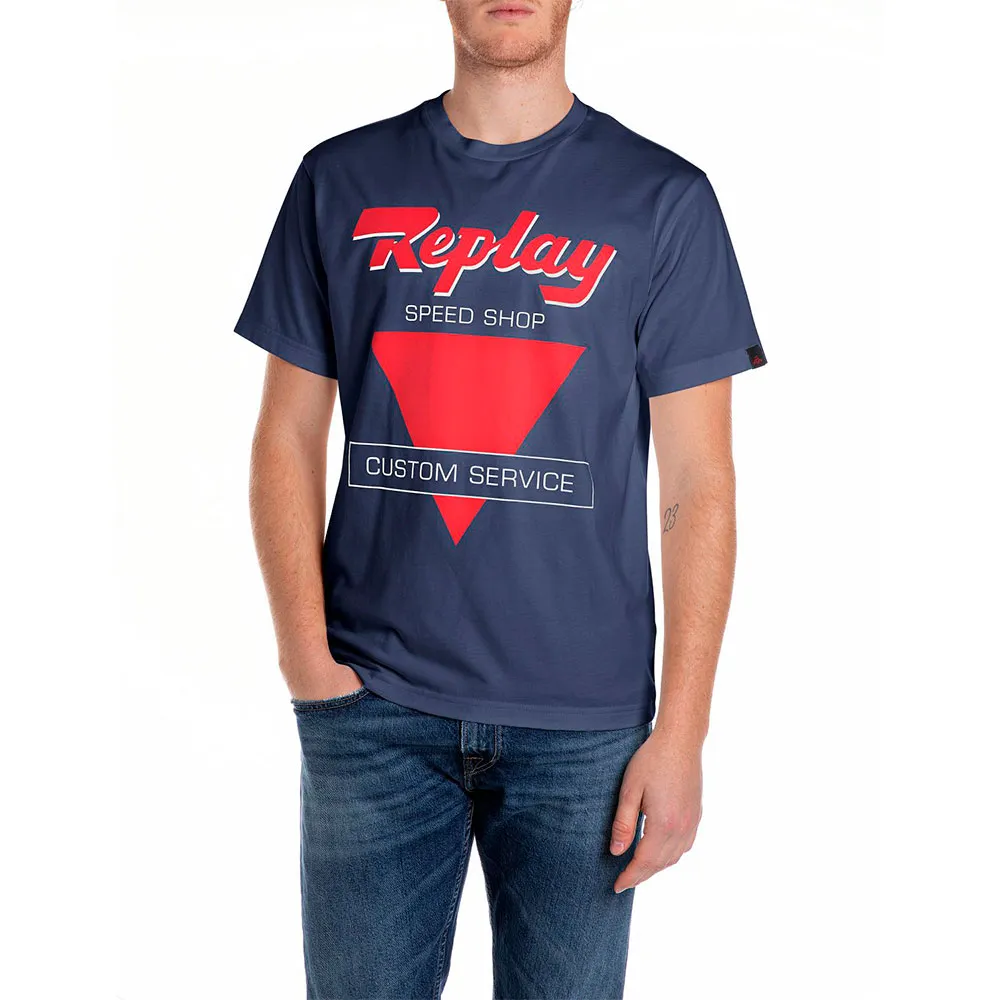 Футболка с коротким рукавом Replay M3051.000.2660, синий
Футболка с коротким рукавом Replay M3051.000.2660, синий