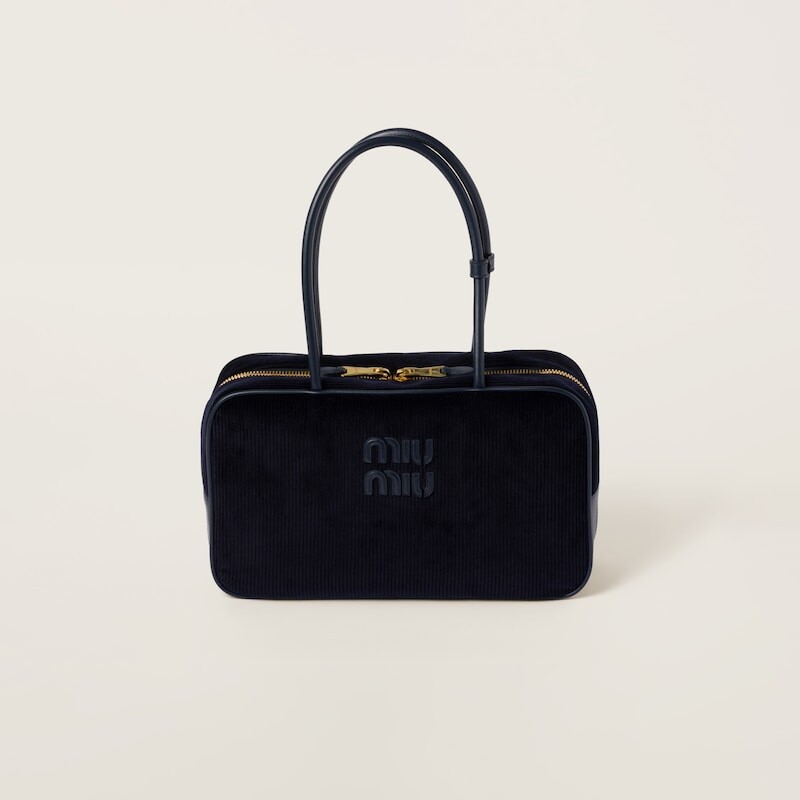 Вельветовая сумочка Beau Miu Miu, синий
Вельветовая сумочка Beau Miu Miu, синий