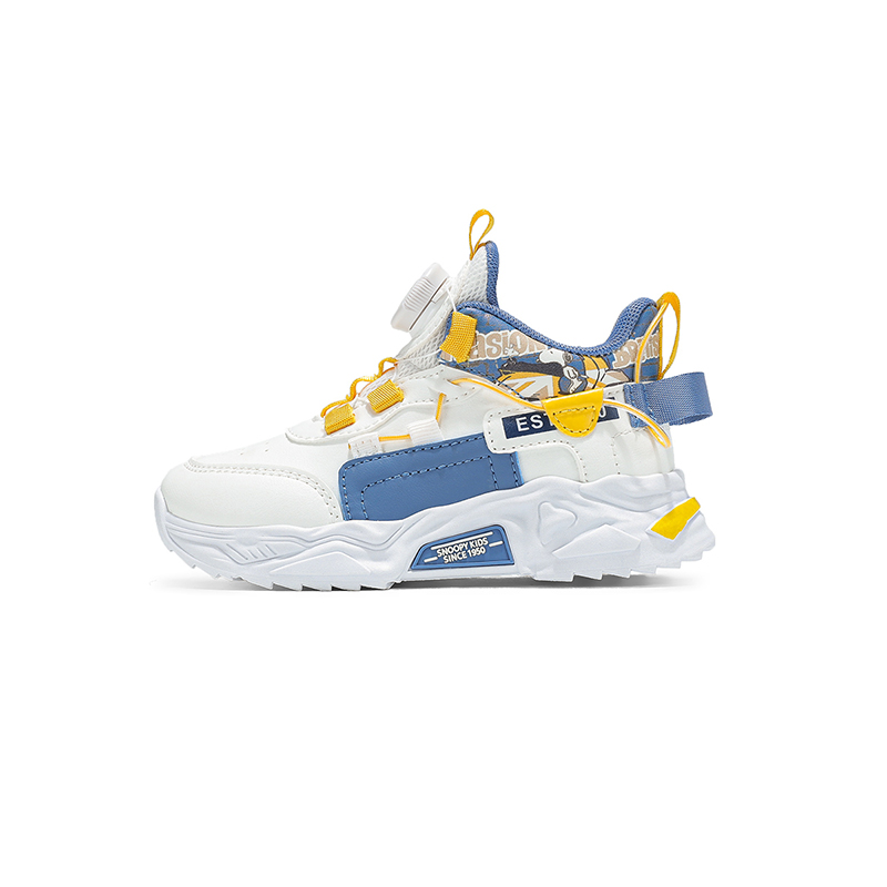 Нескользящие и износостойкие, легкие, амортизирующие, низкие детские кроссовки для повседневной носки SNOOPY, синий/желтый
Нескользящие и износостойкие, легкие, амортизирующие, низкие детские кроссовки для повседневной носки SNOOPY, синий/желтый