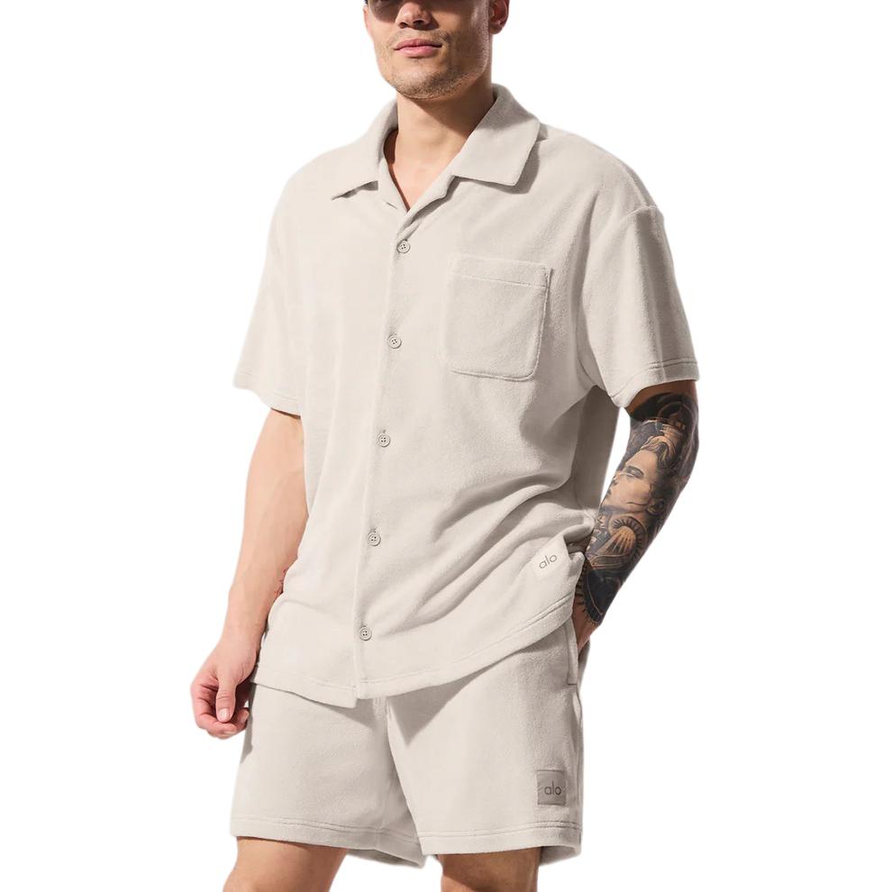 Мужская рубашка Alo Yoga, Bone/Bone
Мужская рубашка Alo Yoga, Bone/Bone