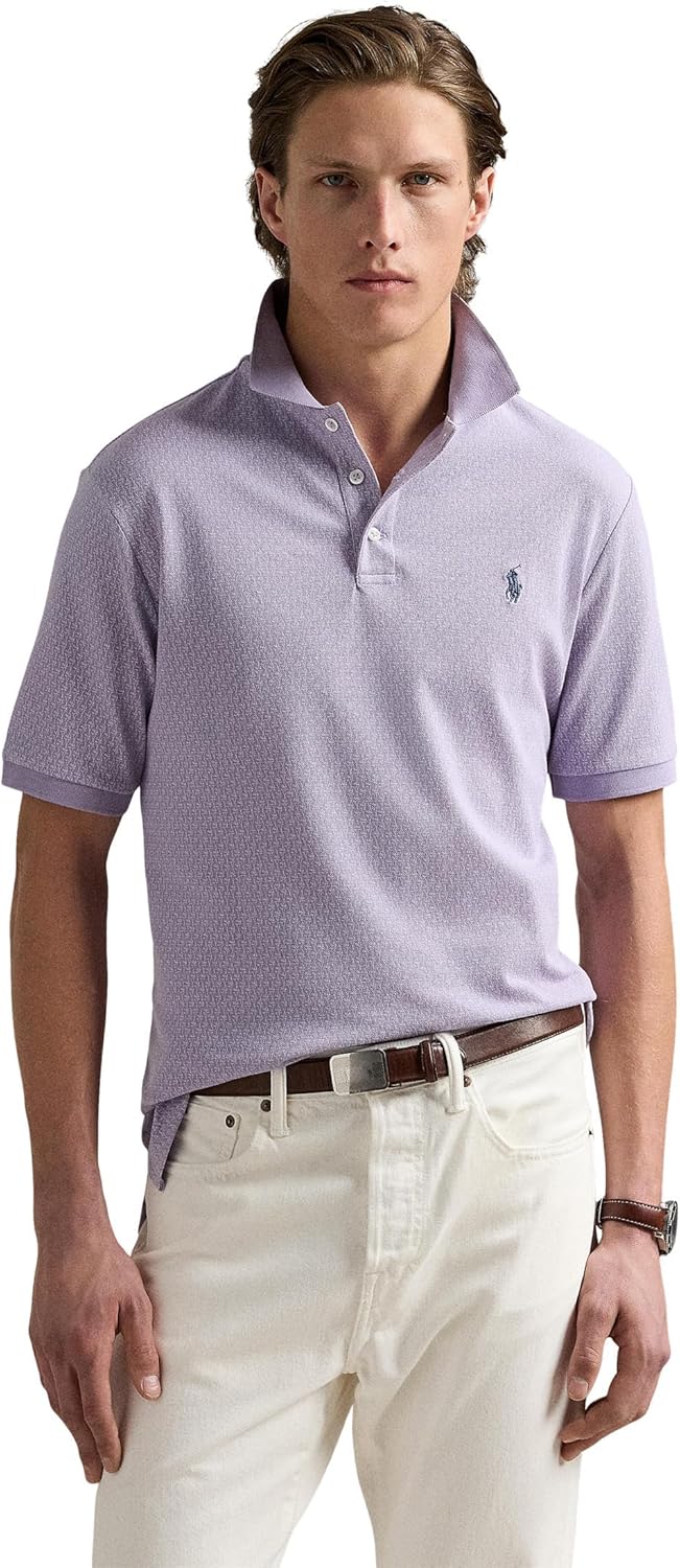 POLO RALPH LAUREN Мужская классическая поло с сетчатой тканью Stretch Mesh, Wisteria Mini Mallets
POLO RALPH LAUREN Мужская классическая поло с сетчатой тканью Stretch Mesh, Wisteria Mini Mallets