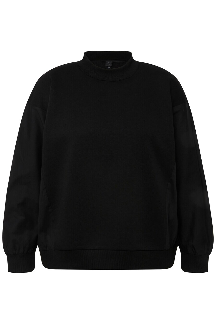Свитер Ulla Popken Sweatshirt, черный 
Свитер Ulla Popken Sweatshirt, черный