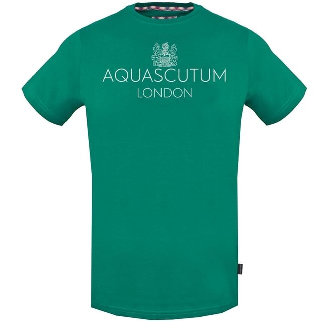Футболка с ярким логотипом London It Aquascutum, зеленый
Футболка с ярким логотипом London It Aquascutum, зеленый
