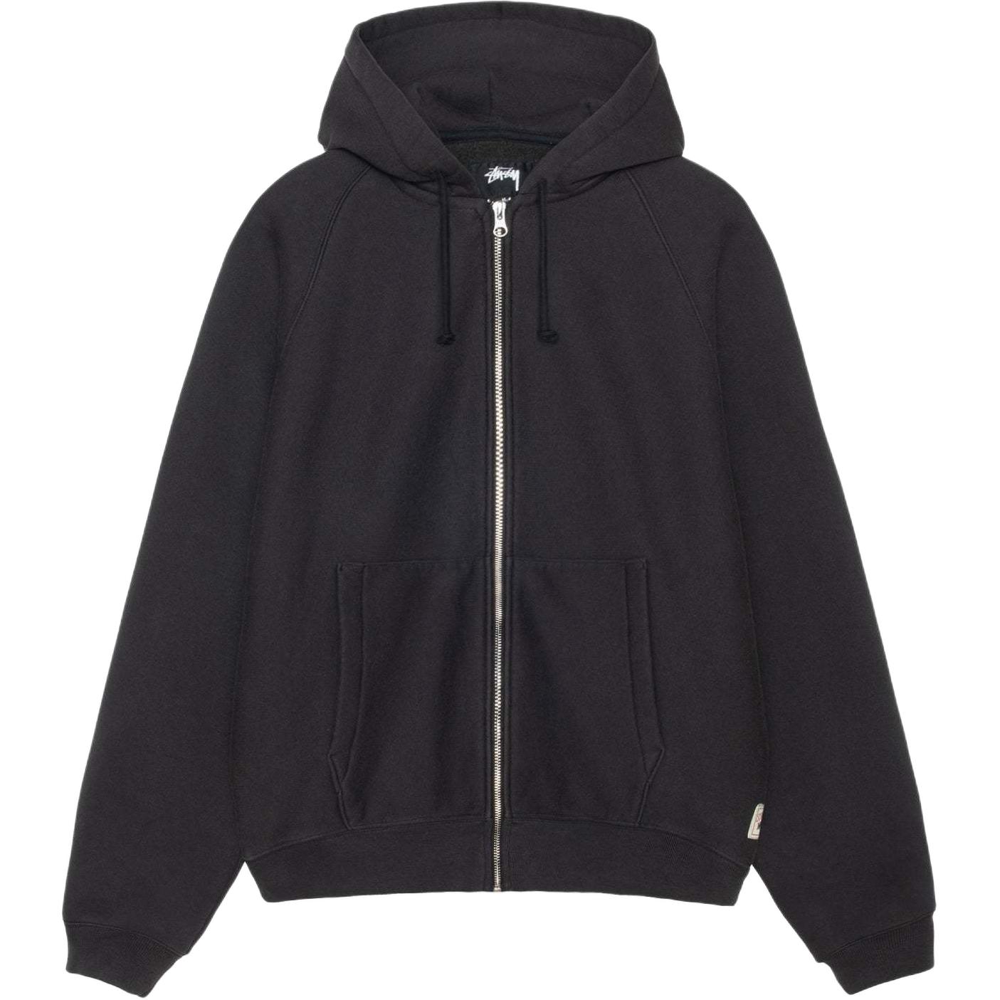 Флисовая худи с регланной молнией Stussy, черный
Флисовая худи с регланной молнией Stussy, черный