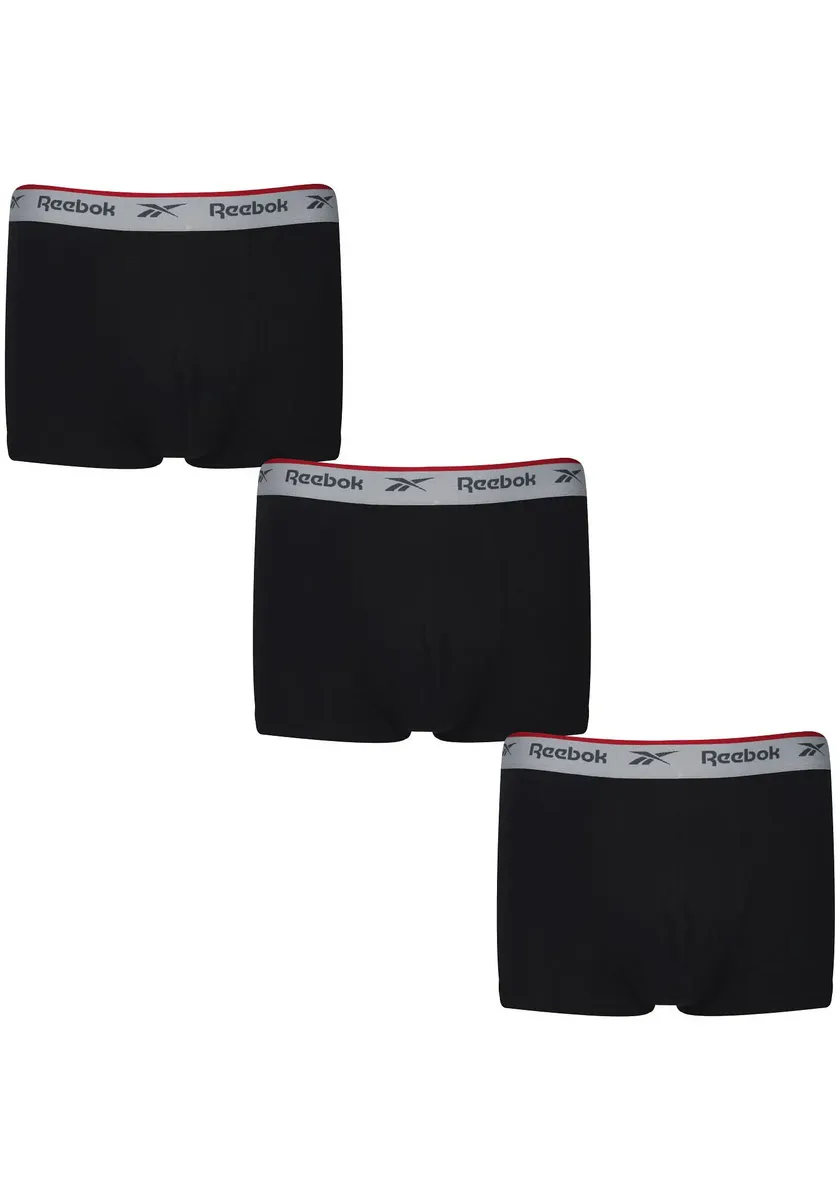 Трусы Reebok "OVETT" (упаковка, 3 шт.), с эластичным поясом с логотипом, черный
Трусы Reebok "OVETT" (упаковка, 3 шт.), с эластичным поясом с логотипом, черный