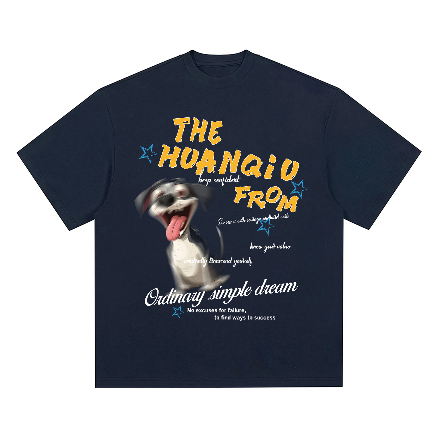 Футболка Unisex Crew Neck Moderate Heavyweight HUANQIU, темно-синий
Футболка Unisex Crew Neck Moderate Heavyweight HUANQIU, темно-синий