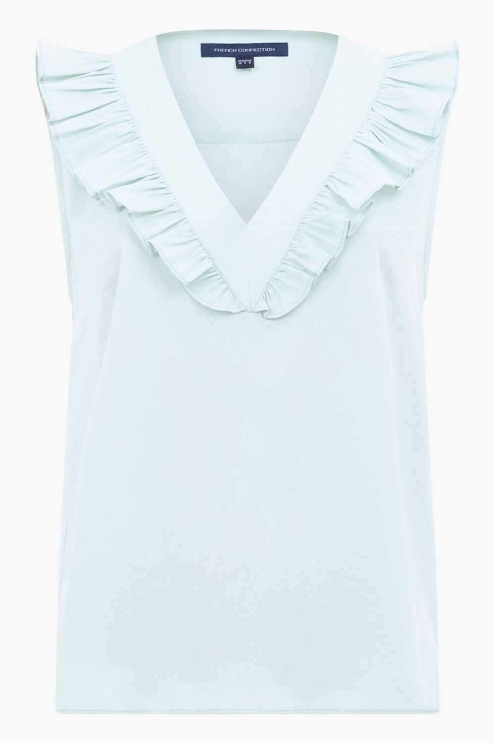 Легкий топ из крепа с рюшами French Connection, зеленый
Легкий топ из крепа с рюшами French Connection, зеленый