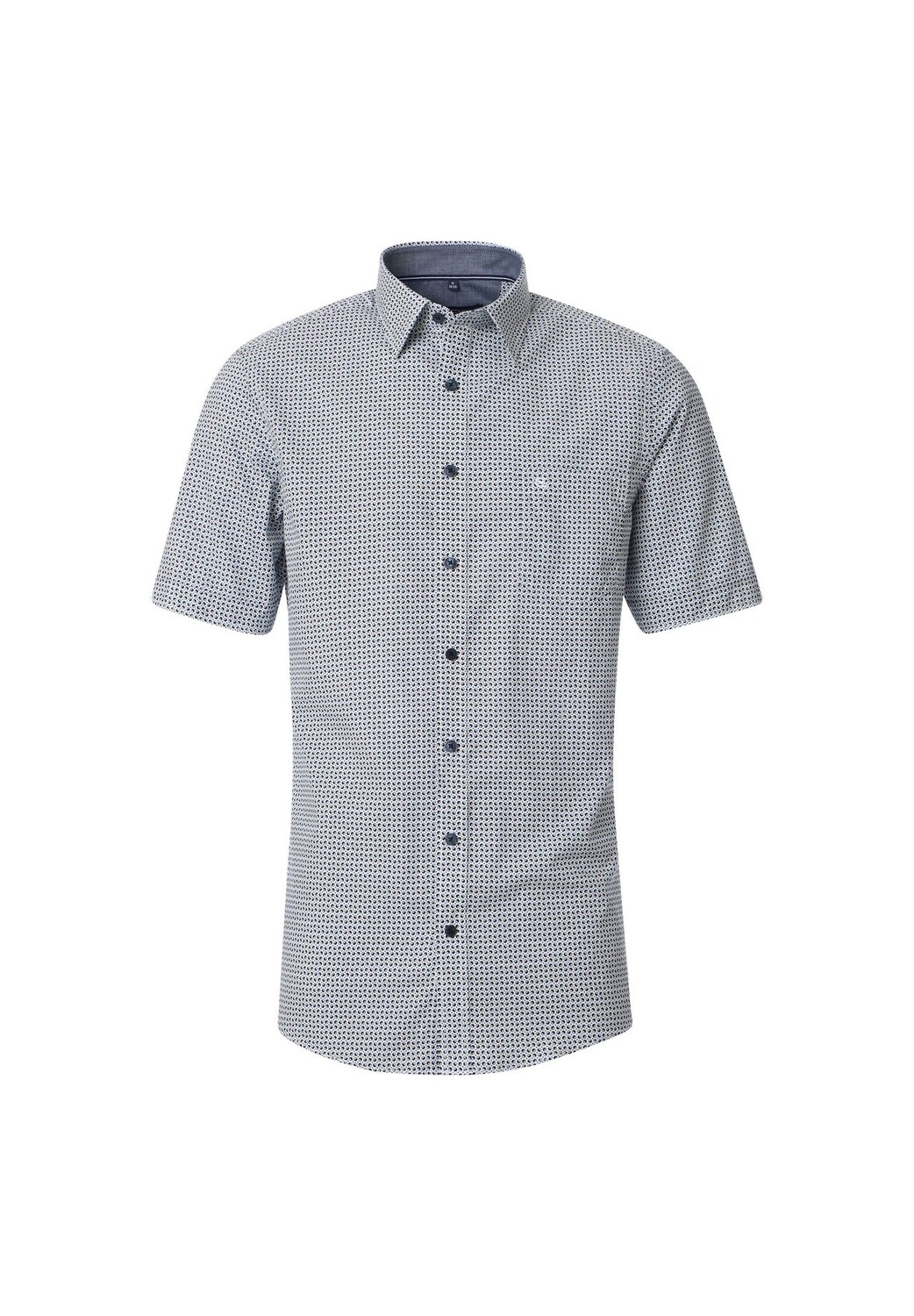 Мужская повседневная рубашка с коротким рукавом и принтом, удобная посадка CASAMODA, цвет Mittelblau
Мужская повседневная рубашка с коротким рукавом и принтом, удобная посадка CASAMODA, цвет Mittelblau
