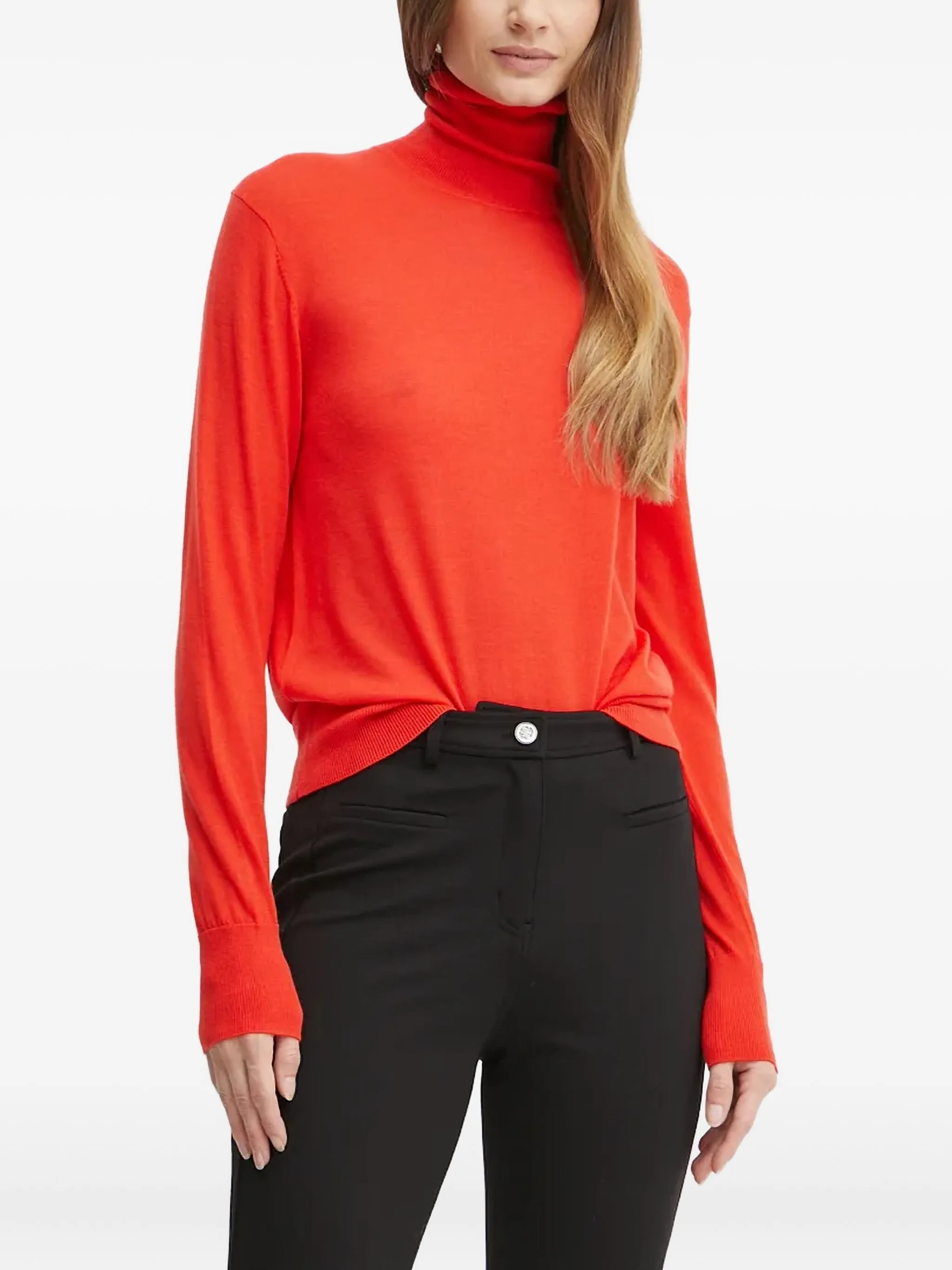 Свитер с высоким воротником Forte Forte, оранжевый
Свитер с высоким воротником Forte Forte, оранжевый