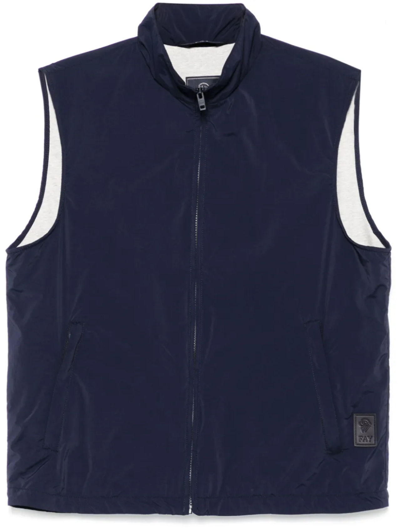 Жилет с нашивкой-логотипом Fay, синий
Жилет с нашивкой-логотипом Fay, синий