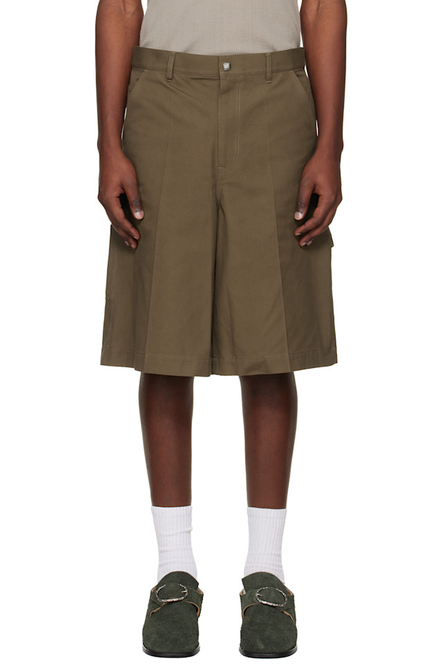 Парусиновые шорты Toga Virilis, хаки
Парусиновые шорты Toga Virilis, хаки