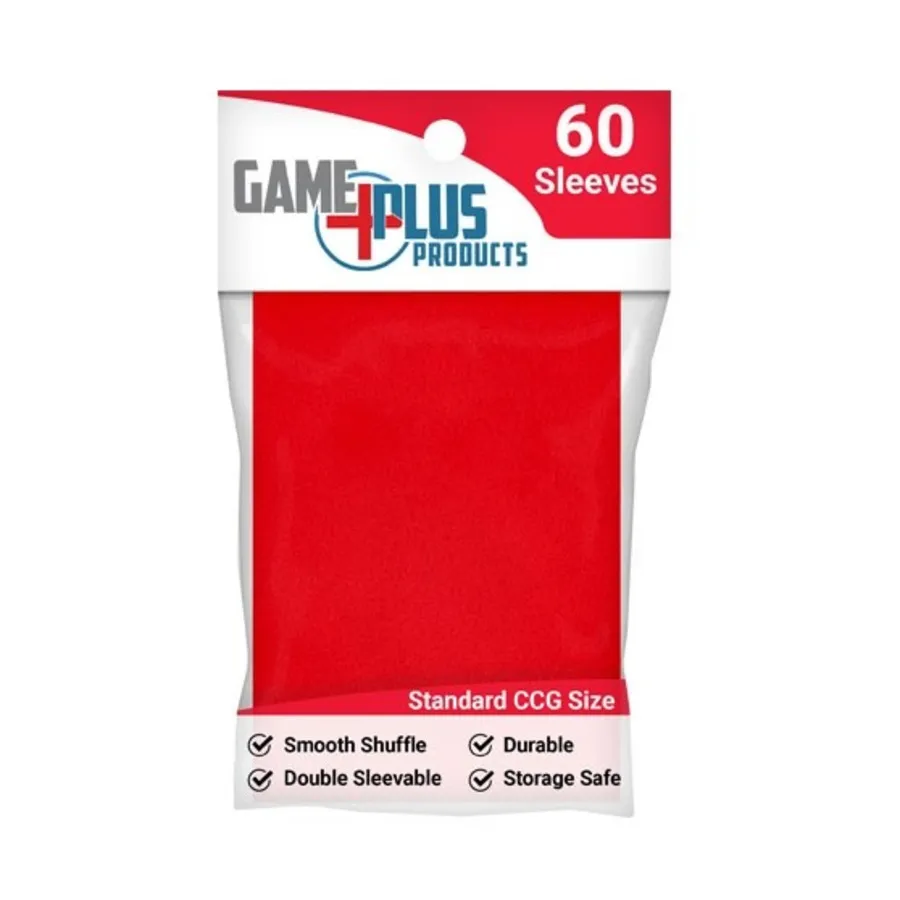 Стандартные рукава для карточек — красные (60), Card Sleeves (Game Plus Products)
Стандартные рукава для карточек — красные (60), Card Sleeves (Game Plus Products)