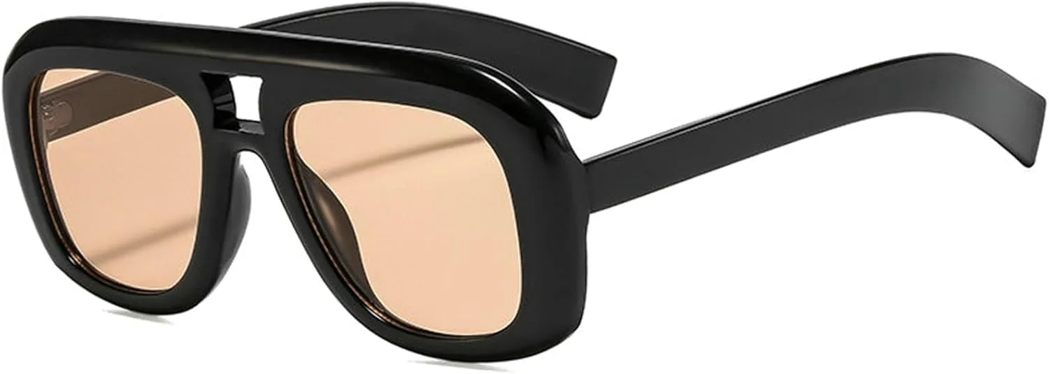 Солнцезащитные очки COTIA Square Double Bridge для женщин и мужчин, модные, в стиле «пилот», для активного отдыха, путешествий, пляжа, классический стиль, Black Tea
Солнцезащитные очки COTIA Square Double Bridge для женщин и мужчин, модные, в стиле «пилот», для активного отдыха, путешествий, пляжа, классический стиль, Black Tea