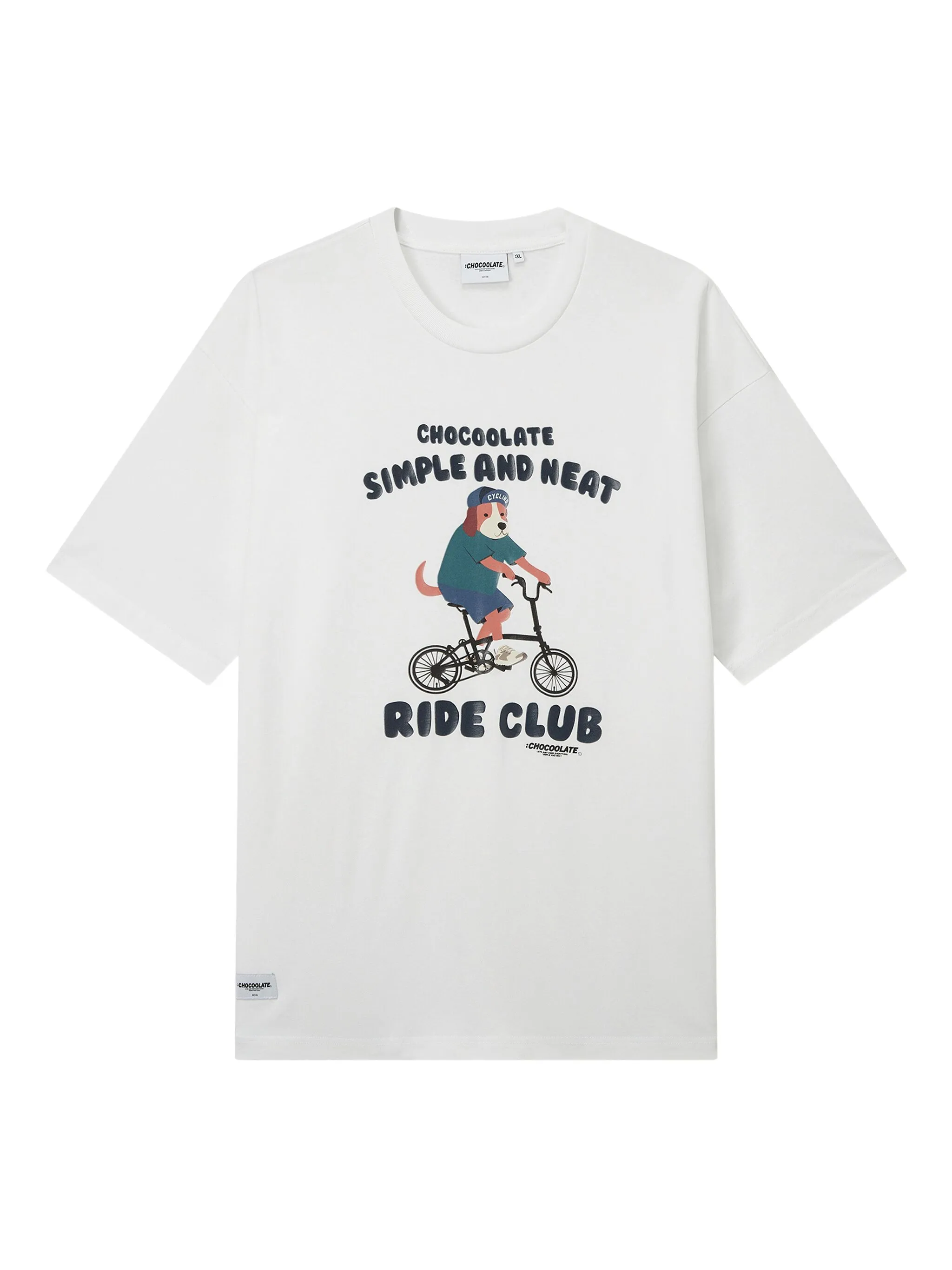 Футболка с графичным принтом Chocoolate, белый
Футболка с графичным принтом Chocoolate, белый