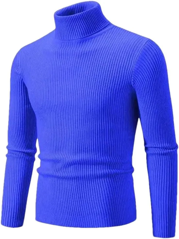 Мужской пуловер с высоким воротником Slim Fit
Мужской пуловер с высоким воротником Slim Fit