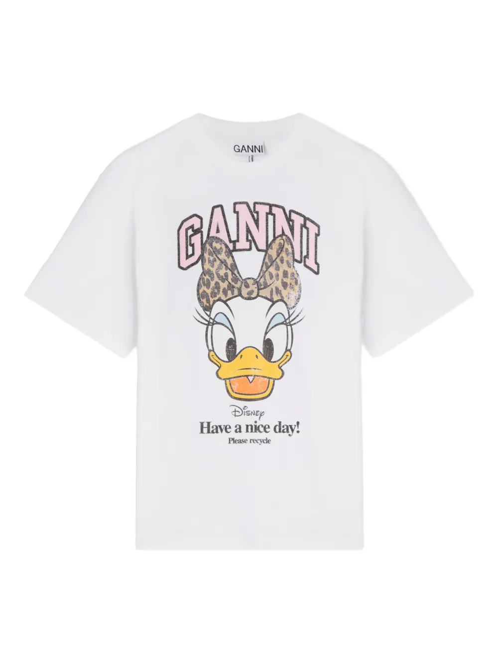 Футболка с принтом из коллаборации с Disney Ganni, белый
Футболка с принтом из коллаборации с Disney Ganni, белый