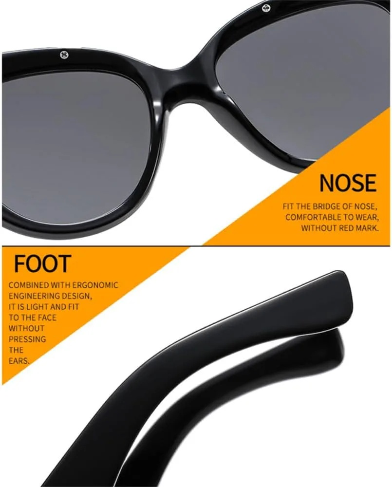 Ретро-солнцезащитные очки «кошачий глаз» для женщин, для мужчин и женщин, солнцезащитные очки для активного отдыха, защита от УФ-излучения UV400 LANGSER, 5
Ретро-солнцезащитные очки «кошачий глаз» для женщин, для мужчин и женщин, солнцезащитные очки для активного отдыха, защита от УФ-излучения UV400 LANGSER, 5