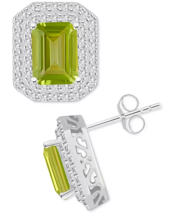 Серьги-Гвоздики с родолитовым гранатом (3-7/8 карата tw) и белым топазом (7/8 карата tw) из стерлингового серебра (также с цитрином, перидотом, аметистом и голубым топазом) Macy'S, peridot
Серьги-Гвоздики с родолитовым гранатом (3-7/8 карата tw) и белым топазом (7/8 карата tw) из стерлингового серебра (также с цитрином, перидотом, аметистом и голубым топазом) Macy'S, peridot