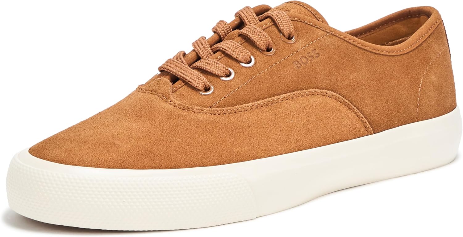 BOSS мужские кроссовки Aiden из замши, Twig Basket Brown
BOSS мужские кроссовки Aiden из замши, Twig Basket Brown