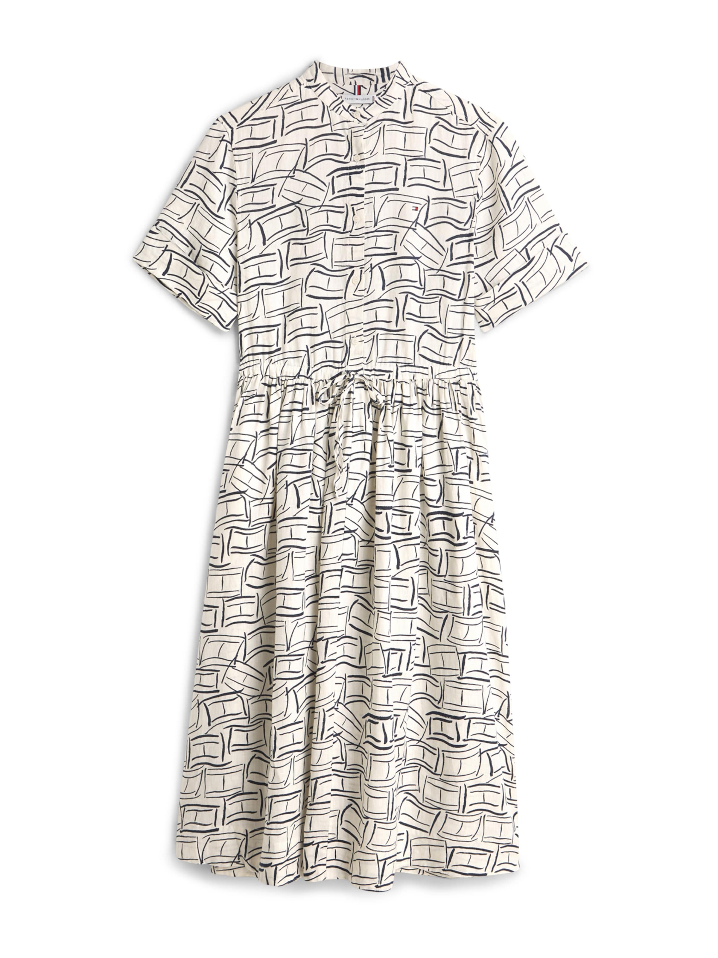 TOMMY HILFIGER Платье-рубашка 'ESS' в белом цвете
TOMMY HILFIGER Платье-рубашка 'ESS' в белом цвете