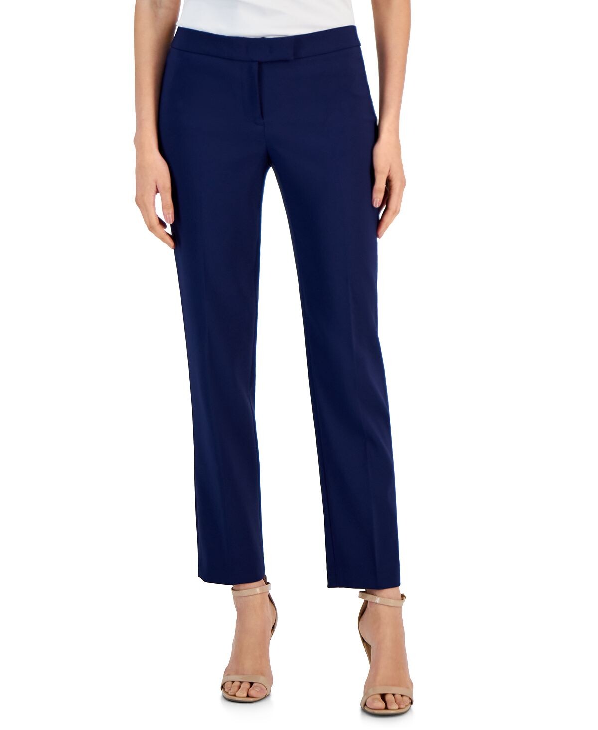 Прямые брюки-боуи Anne Klein 
Прямые брюки-боуи Anne Klein