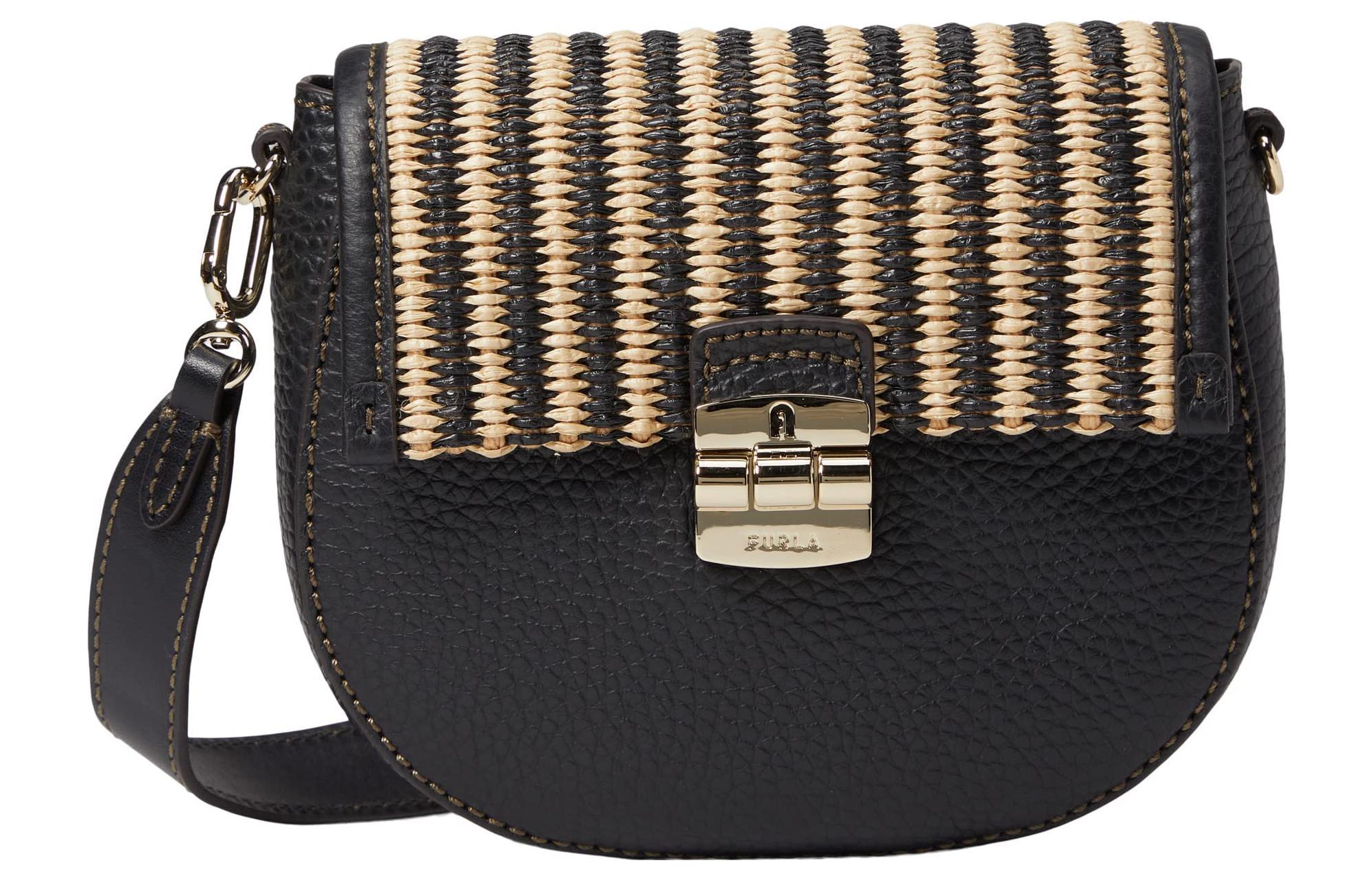 Furla Сумка кросс-боди через плечо из комбинации кожи теленка и рафии
Furla Сумка кросс-боди через плечо из комбинации кожи теленка и рафии