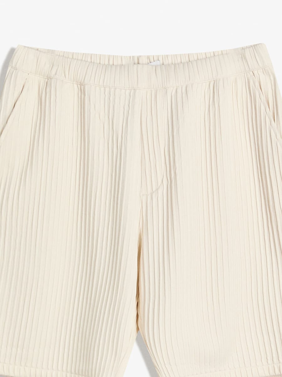 Брюки свободного кроя Bershka, от белого
Брюки свободного кроя Bershka, от белого