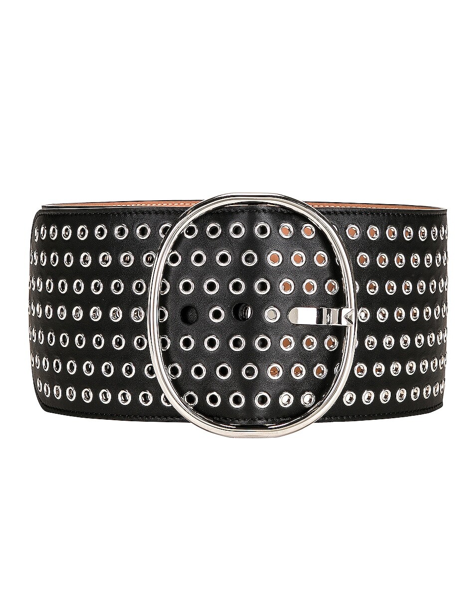 Ремень Alaïa Ovale, нуар
Ремень Alaïa Ovale, нуар