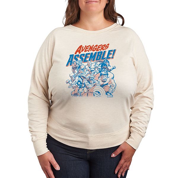 Футболка с длинным рукавом Avengers Assemble из френч-терри plus size Marvel
Футболка с длинным рукавом Avengers Assemble из френч-терри plus size Marvel