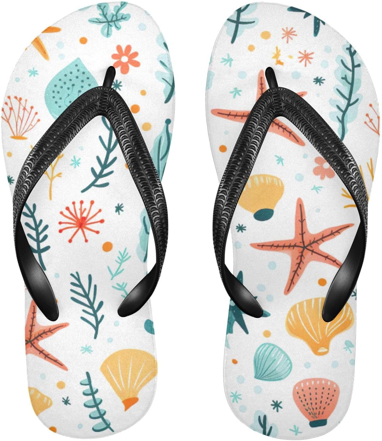 Пляжные летние сандалии Seashell Starfish для женщин и мужчин, шлепанцы для душа Kfbe
Пляжные летние сандалии Seashell Starfish для женщин и мужчин, шлепанцы для душа Kfbe