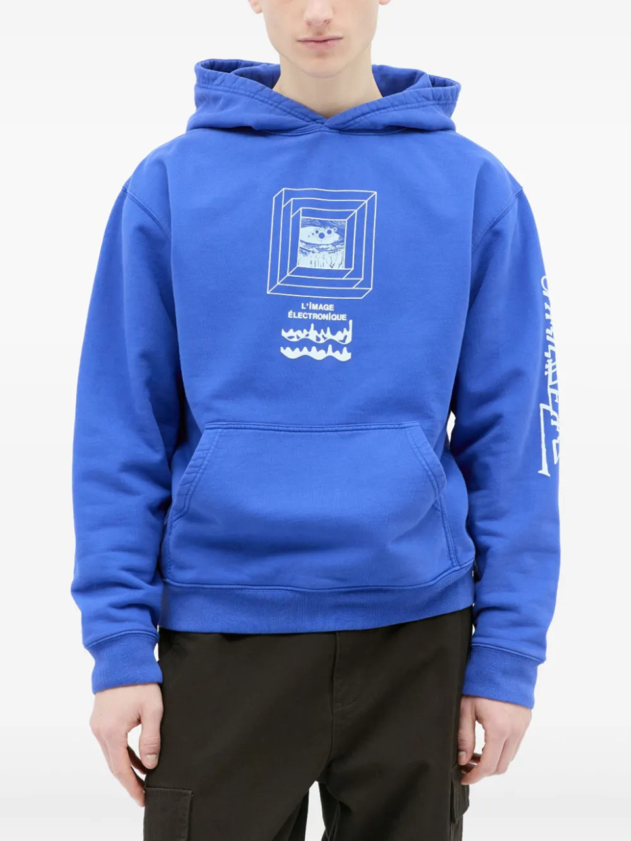 Электронная толстовка с капюшоном Brain Dead, синий
Электронная толстовка с капюшоном Brain Dead, синий