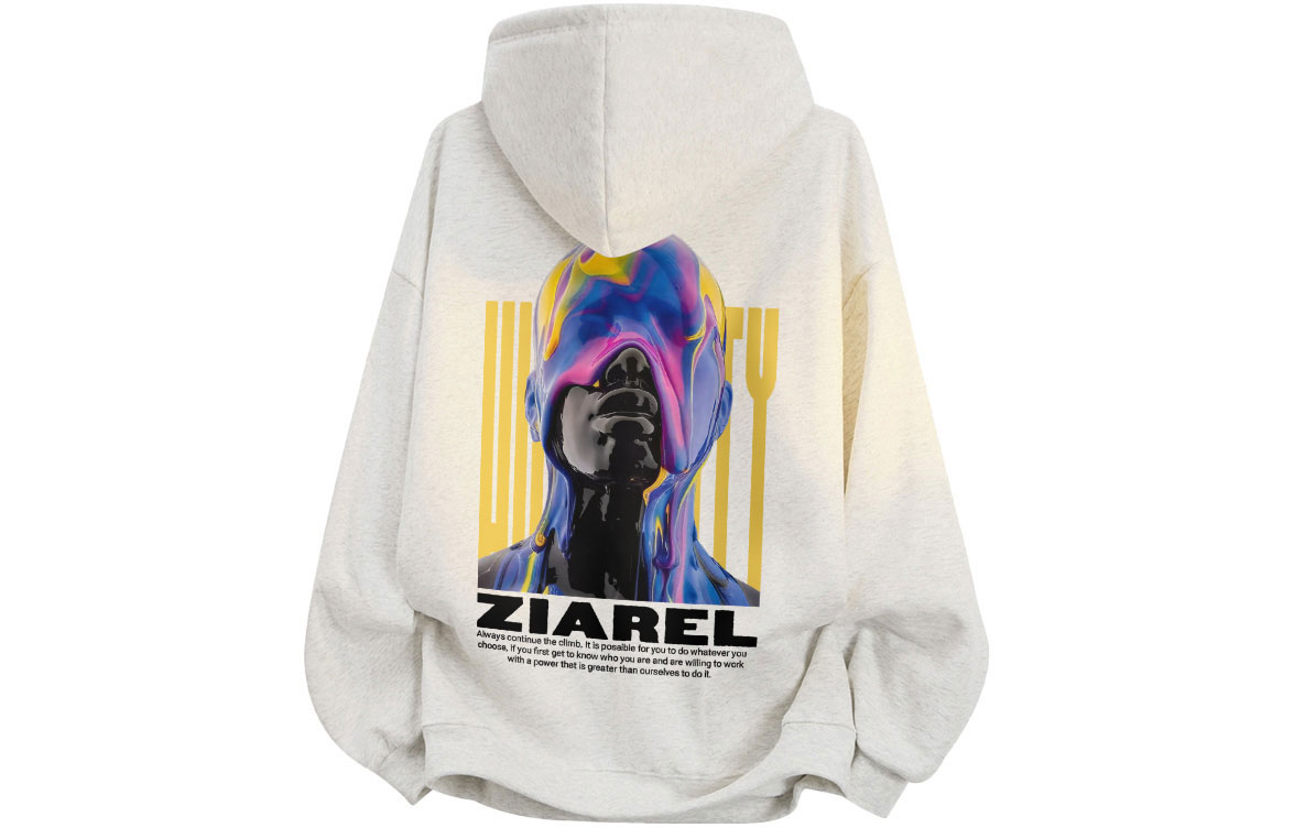 Толстовка Unisex Hooded Moderate Heavyweight ZIAREL, белый heather серый
Толстовка Unisex Hooded Moderate Heavyweight ZIAREL, белый heather серый