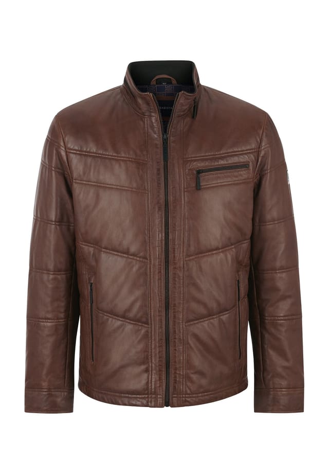 Кожаная куртка велютасти Babista, цвет cognac 
Кожаная куртка велютасти Babista, цвет cognac