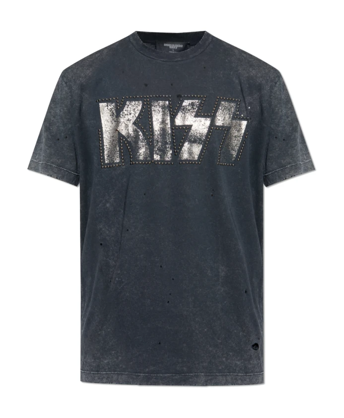 Футболка с надписью «X kiss cool» Dsquared2, черный
Футболка с надписью «X kiss cool» Dsquared2, черный