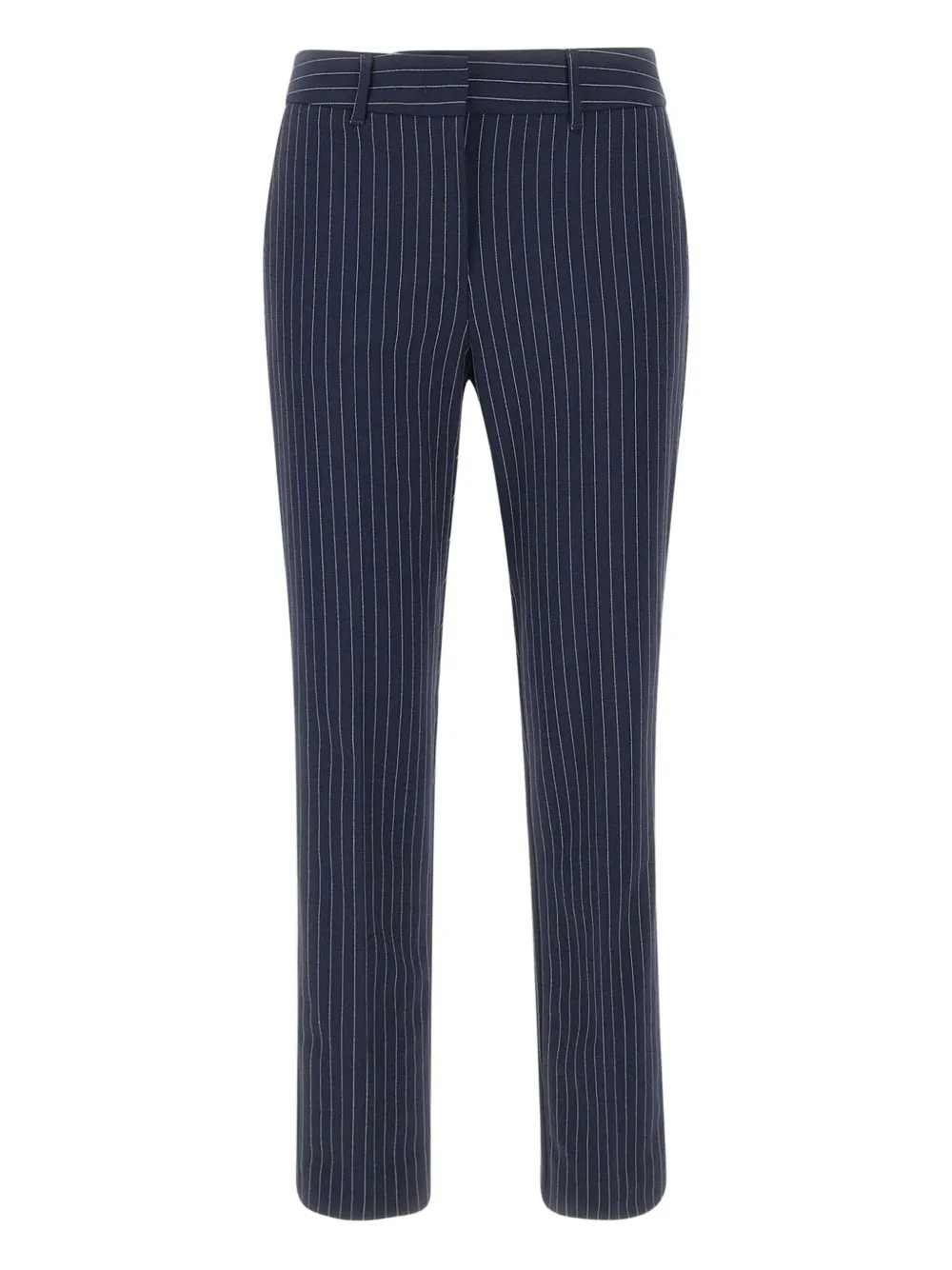 Брюки в тонкую полоску с прорезными карманами Marella, синий
Брюки в тонкую полоску с прорезными карманами Marella, синий