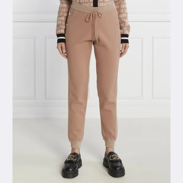 Спортивные брюки стандартного кроя Liu Jo, бежевый
Спортивные брюки стандартного кроя Liu Jo, бежевый